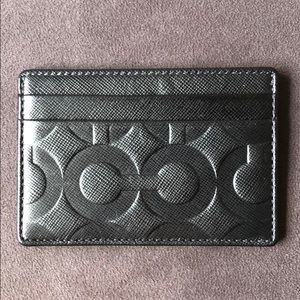 Coach Leather Card Holder
